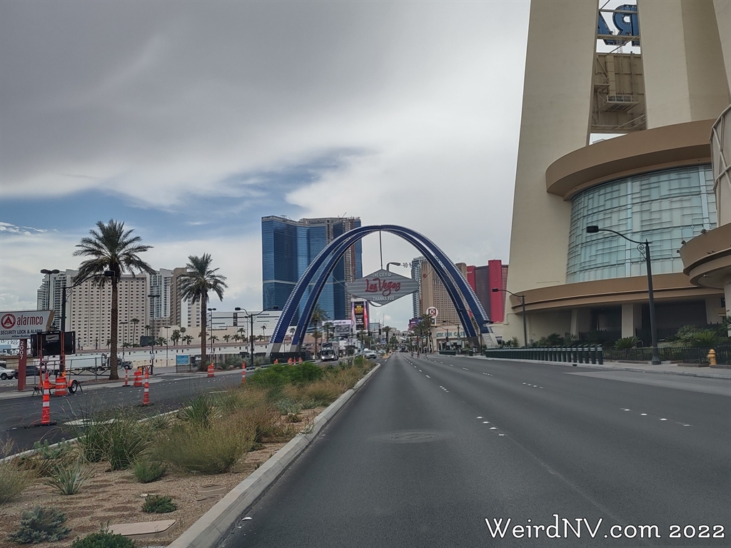 New sign, arch coming to downtown Las Vegas