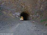 Looking through Bronson Cave