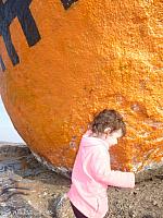 Tiffany at Pumpkin Rock