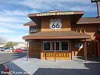 Barstow Station is made out of several train cars!