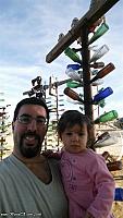 Tiffany and I at the Bottle Tree Ranch
