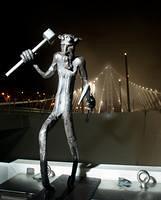 New Bay Bridge Troll - photo by Noah Berger taken from Bay Area Toll Authority