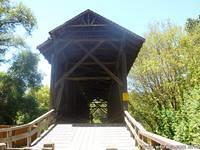 The tallest covered bridge in the United States was built in 1892 in Felton.