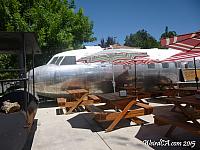 Grab some BBQ in a former Air Force training plane