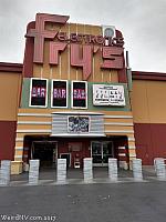 Fry's in Las Vegas is made to look like a gigantic slot machine!