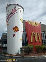 Giant Fries and Soda