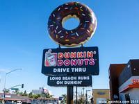 Formerly an Angel Food Donut Shop, this location is now a Dunkin' Donuts