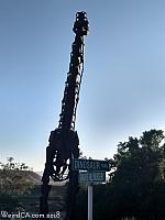 Metal Brachiosaurus Skeleton at Jurupa