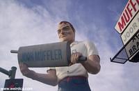 The Joor Muffler Man in Escondido