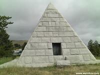 The Dorn Pyramid in Oddfellows Cemetery, San Luis Obispo