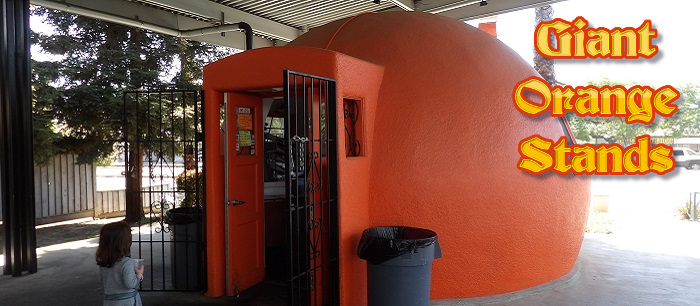 Giant Orange Stands of California