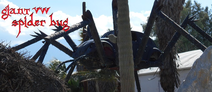 Giant VW Spider Bug