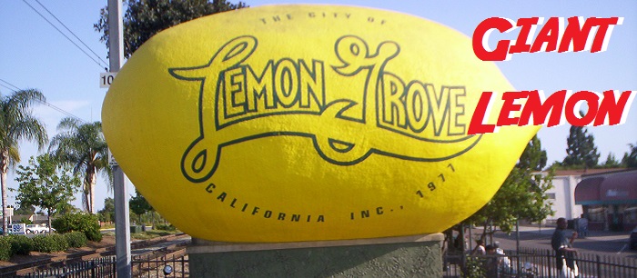 Giant Lemon of Lemon Grove