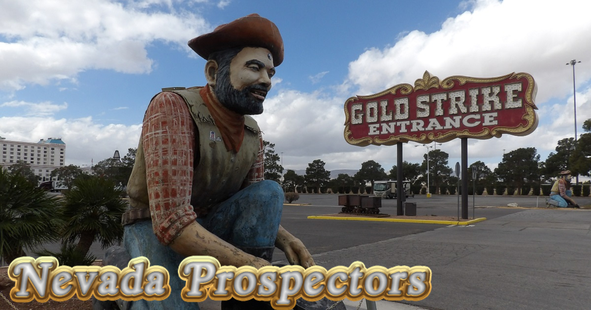 Prospector Statues Weird Nevada